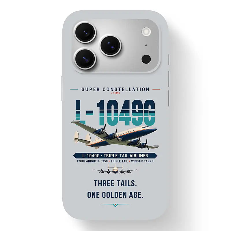 L-1049G Super Constellation - Original - MagSafe iPhone 17 Pro - Light Gray