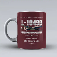 Thumbnail for L-1049G Super Constellation - Original - Mug - Dark Red