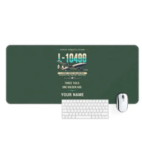 Thumbnail for L-1049G Super Constellation - Original + Name - Desk Mat - Dark Green