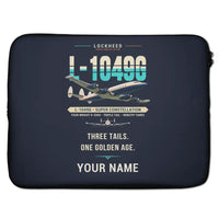 Thumbnail for Lockheed L-1049G Super Constellation - Original + Name - Laptop Sleeve
