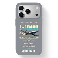 Thumbnail for L-1049G Super Constellation - Original + Name - MagSafe iPhone 17 Pro - Gray