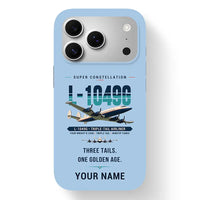 Thumbnail for L-1049G Super Constellation - Original + Name - MagSafe iPhone 17 Pro - Light Blue