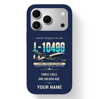 Thumbnail for L-1049G Super Constellation - Original + Name - MagSafe iPhone 17 Pro - Navy Blue