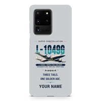 Thumbnail for L-1049G Super Constellation - Original + Name - Samsung Case - Light Gray
