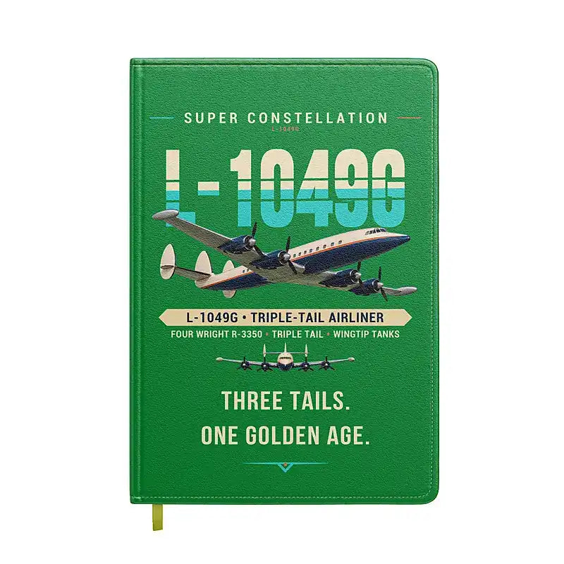 L-1049G Super Constellation - Original - Notebook - Green