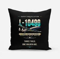 Thumbnail for L-1049G Super Constellation - Original - Pillow - Black