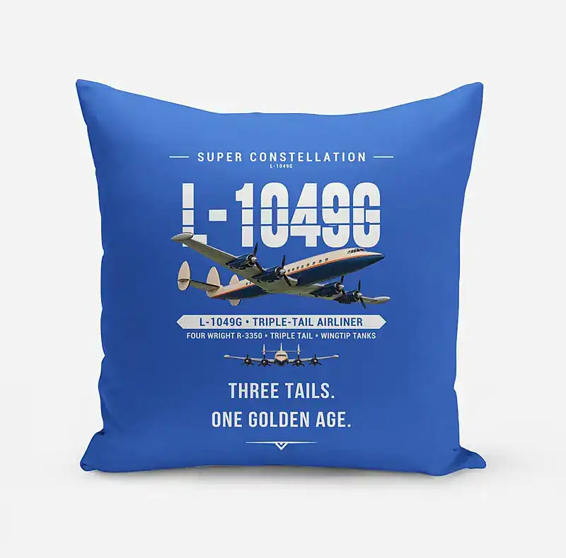 L-1049G Super Constellation - Original - Pillow - Blue