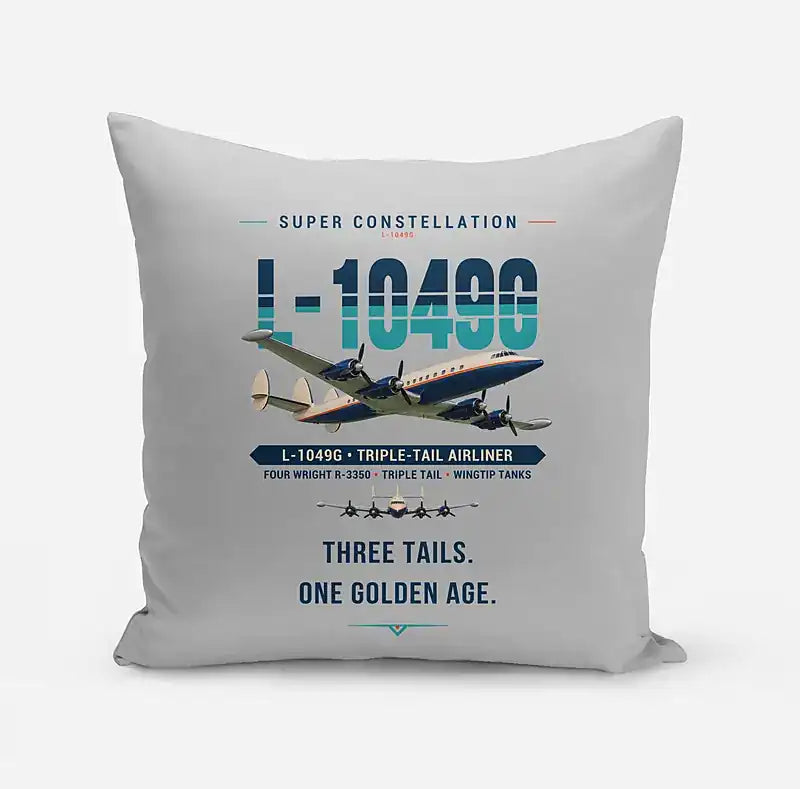 L-1049G Super Constellation - Original - Pillow - Light Gray