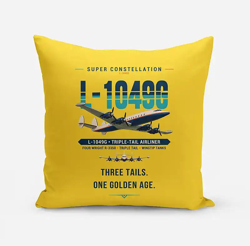 L-1049G Super Constellation - Original - Pillow - Yellow