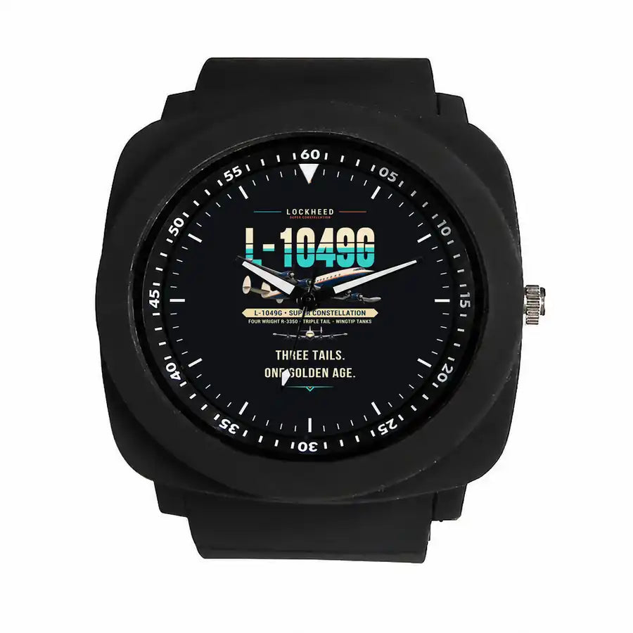 L-1049G Super Constellation - Original - Rubber Strap - Black