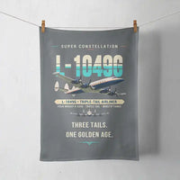 Thumbnail for L-1049G Super Constellation - Original - Towel - Gray