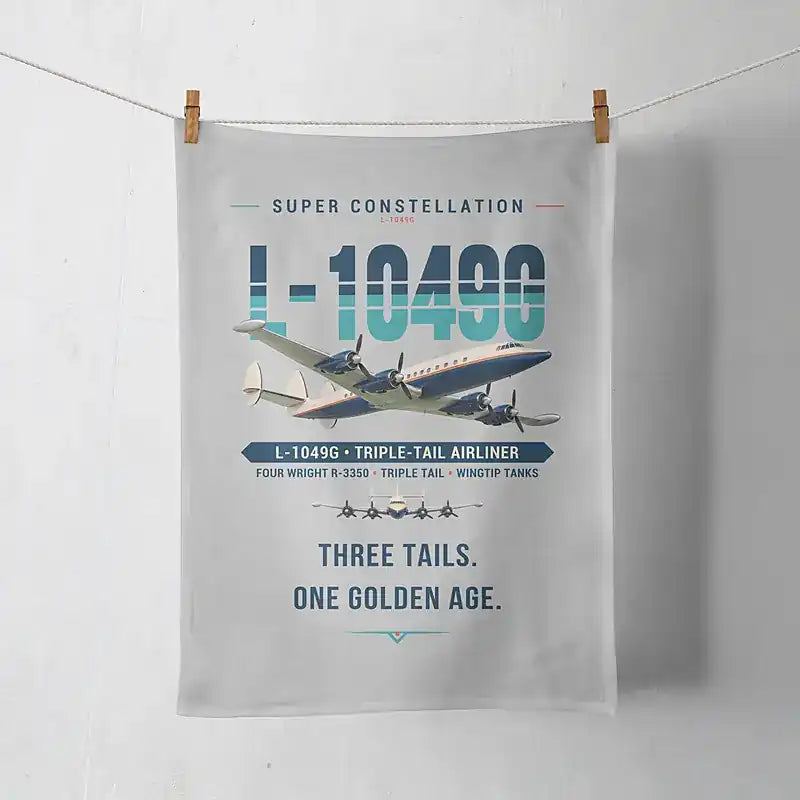 L-1049G Super Constellation - Original - Towel - Light Gray
