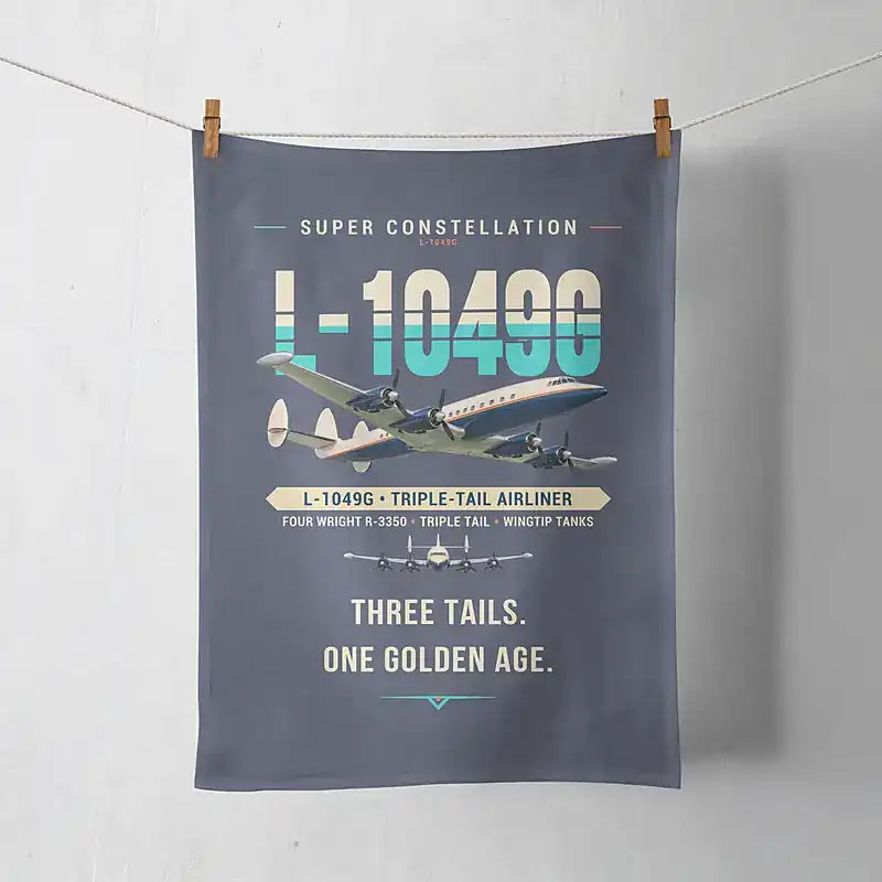 L-1049G Super Constellation - Original - Towel - Navy Blue