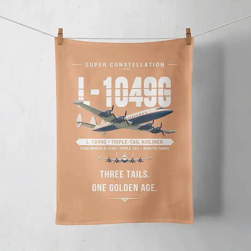 L-1049G Super Constellation - Original - Towel - Orange