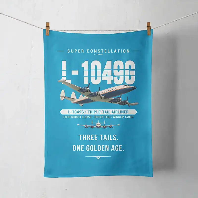L-1049G Super Constellation - Original - Towel - Turquoise