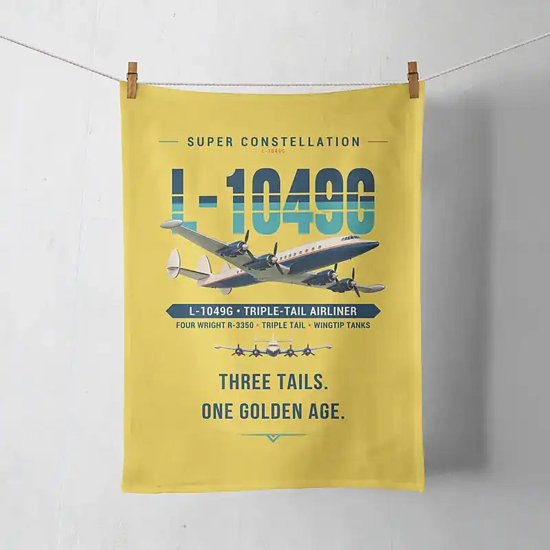 L-1049G Super Constellation - Original - Towel - Yellow