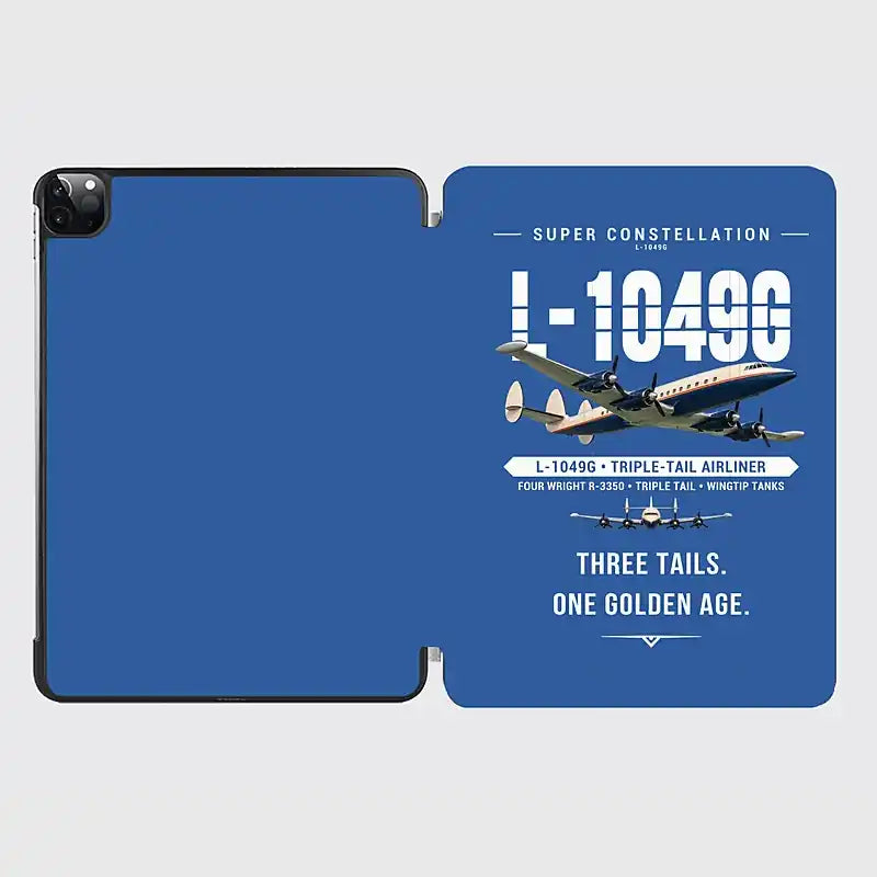 L-1049G Super Constellation - Original - iPad Case - Blue
