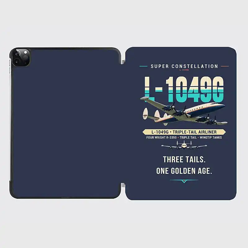 L-1049G Super Constellation - Original - iPad Case - Navy Blue