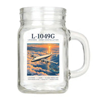 Thumbnail for Lockheed L-1049G Super Constellation - Poster - Cocktail Glass (Mason Jar)