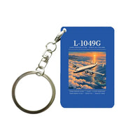 Thumbnail for L-1049G Super Constellation - Poster - Key Chain - Blue