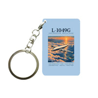 Thumbnail for L-1049G Super Constellation - Poster - Key Chain - Light Blue