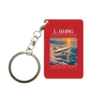Thumbnail for L-1049G Super Constellation - Poster - Key Chain - Red