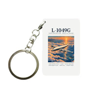 Thumbnail for L-1049G Super Constellation - Poster - Key Chain - White