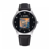 Thumbnail for L-1049G Super Constellation - Poster - Leather Strap - Black Leather Strap