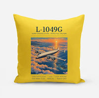 Thumbnail for L-1049G Super Constellation - Poster - Pillow - Yellow