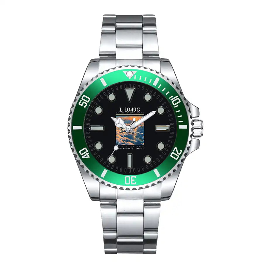 L-1049G Super Constellation - Poster - Premium Diver - Green