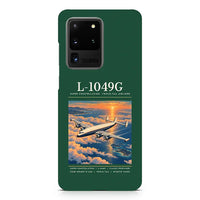 Thumbnail for L-1049G Super Constellation - Poster - Samsung Case - Dark Green