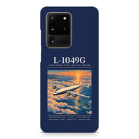 Thumbnail for L-1049G Super Constellation - Poster - Samsung Case - Navy Blue