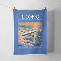 Thumbnail for L-1049G Super Constellation - Poster - Towel - Blue