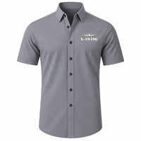 Thumbnail for L-1049G Super Constellation - Short Sleeve Shirt - Heritage - Gray