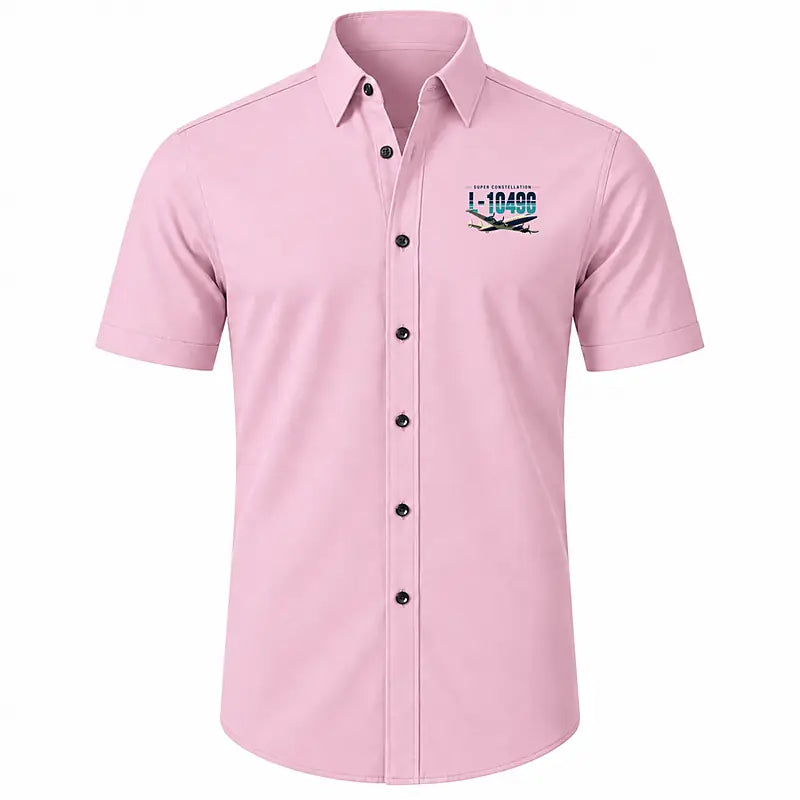 L-1049G Super Constellation - Short Sleeve Shirt - Original - Pink