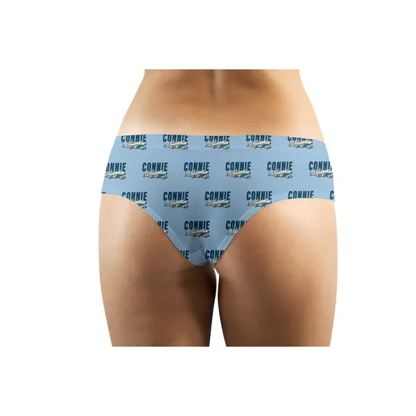 L-1049G Super Constellation - Women Panties - Cartoon Pattern - Light Blue - Back