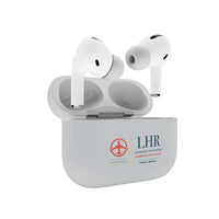 Thumbnail for London Heathrow Airport (LHR) AirPods Pro plastic case - Light Gray