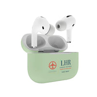 Thumbnail for London Heathrow Airport (LHR) AirPods Pro plastic case - Light Green