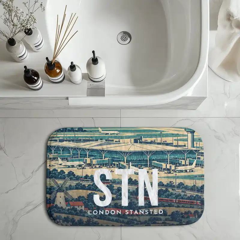 London Stansted Airport (STN) bath mat