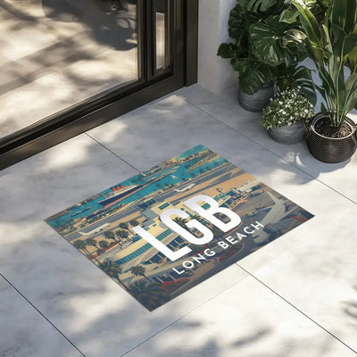 Long Beach Airport (Daugherty Field) (LGB) door mat