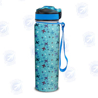 Thumbnail for Love of Travel with Aircraft Designed Sports Kettles