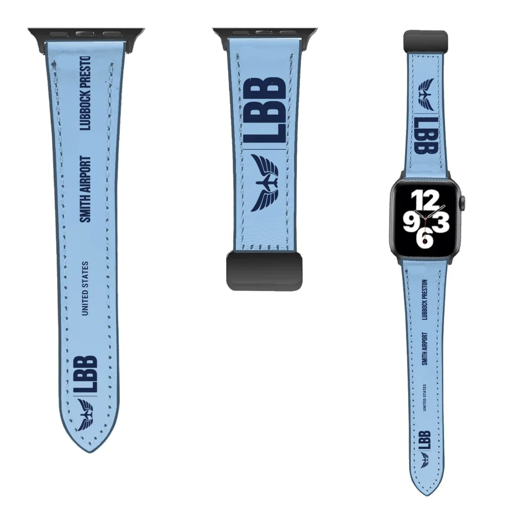 WBV6 | Lubbock Preston Smith International Airport LBB | Leather - Light Blue