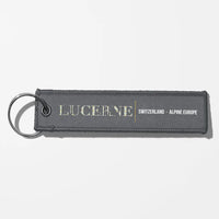 Thumbnail for Lucerne City Series Aviator Key Chains - Gray