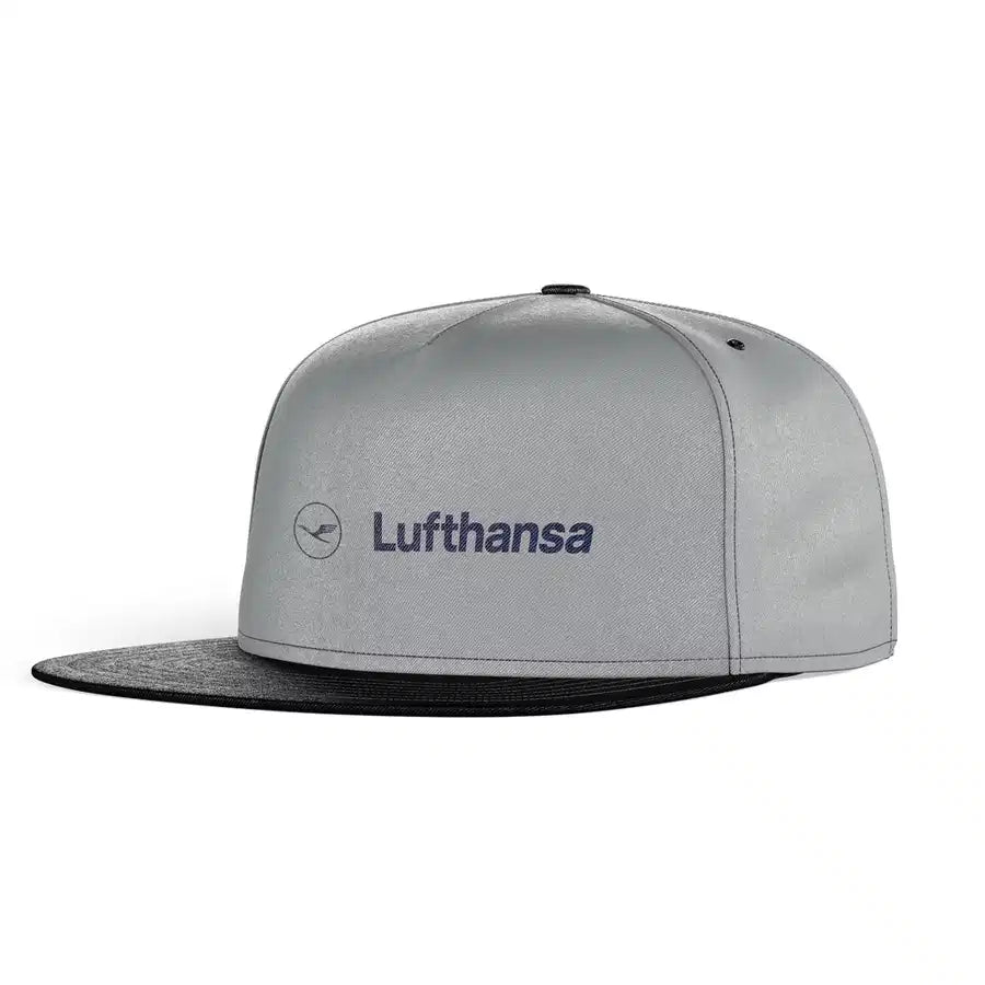 Lufthansa Airlines snapback - gray & black
