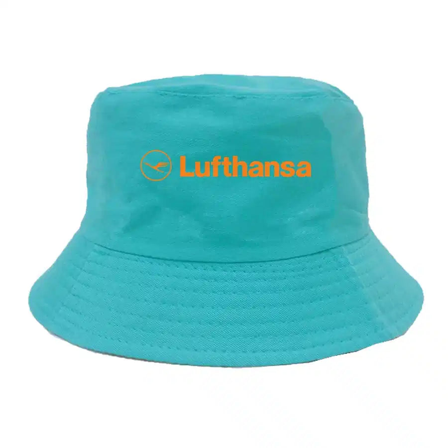 Lufthansa Airlines summer hat - green