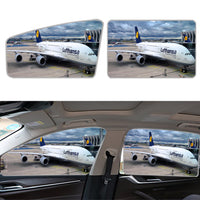 Thumbnail for Lufthansa's A380 At the Gate Designed Car Sun Shade (Side window)