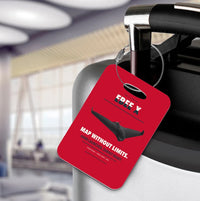 Thumbnail for AgEagle eBee X Luggage Tag design on red luggage tag