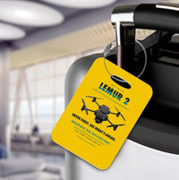 Thumbnail for BRINC LEMUR 2 Luggage Tag design on yellow luggage tag