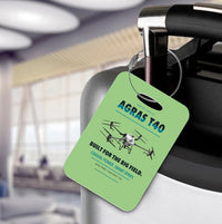 Thumbnail for DJI Agras T40 Luggage Tag design on light green luggage tag