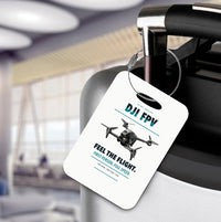 Thumbnail for DJI FPV Luggage Tag design on white luggage tag